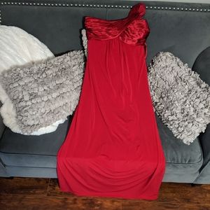 NWT & NWOT David's Bridal Apple (Red) Long Dress